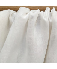 White linen voile - 300 cm
