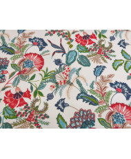 Tissu Poly-Coton aux Motifs Floraux Traditionnels – Altesse