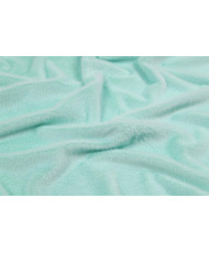 fausse fourrure bubu uni menthe