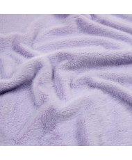 Fausse fourrure bubu uni Violet