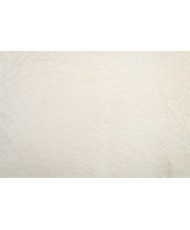 Fausse fourrure bubu uni Ecru