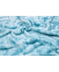 FAUSSE Fourrure BUBU funny Bleu