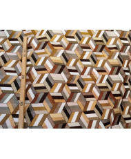 Coupon Tissu jacquard Totem 1.50 m