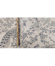 Coupon Demi natté - Peacock romance