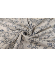 Coupon Demi natté - Peacock romance