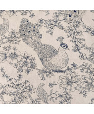 Coupon Demi natté - Peacock romance