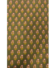 Tissu Adi fleur Provence Bronze
