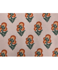 Tissu Adi fleur Provence rose