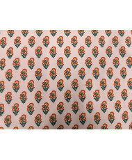 Tissu Adi fleur Provence rose