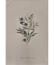 Torchon 100% Coton Provence olivier Vintage – Fabriqué en France