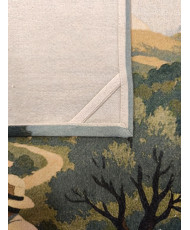 Torchon 100% Coton Cézanne - Aix en Provence - Vintage – Fabriqué en France