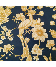 Alami-Toile de Jouy- Marine- 280 cm