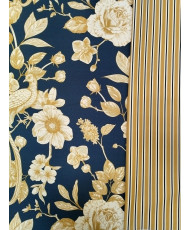 Alami-Toile de Jouy- Marine- 280 cm