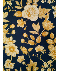 Alami-Toile de Jouy- Marine- 280 cm