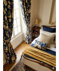 Alami-Toile de Jouy- Marine- 280 cm