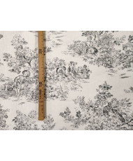Coupon tissu jacquard Coline 55 cm