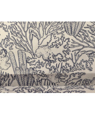 100% Cotton Fabric - Extra Wide Alize Navy Blue
