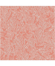 Alize corail Tissu 1/2 Panama 100% Coton-280 cm