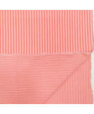 Striped Cotton Double Gauze Fabric – Pink--Cherry– 125 cm Width
