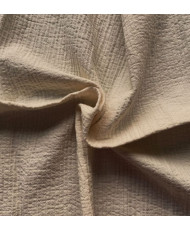 Tissu Coton Surpiqué lin