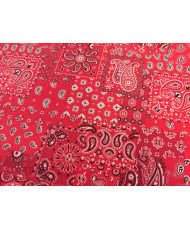 copy of Tissu 100% Coton Imprimé Bandana & Paisley - Farwest vert