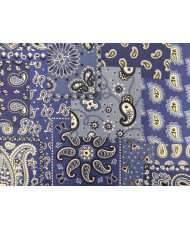 copy of Tissu 100% Coton Imprimé Bandana & Paisley - Farwest vert