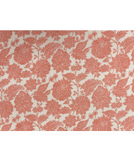 tissu-coton-floral-Kanpur-terracotta-motif-indienne-ameublement