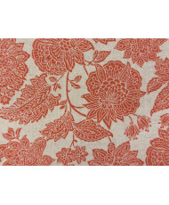 Tissu Coton Mélangé  "kanpur au mètre" – Motif Floral Traditionnel (Laize 160cm)