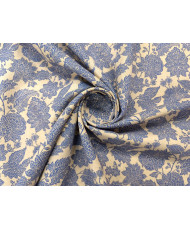 copy of Tissu Coton Mélangé  "kanpur au mètre" – Motif Floral Traditionnel (Laize 160cm)