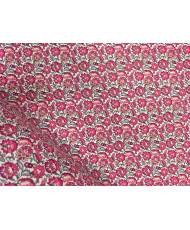 copy of Tissu Cretonne 100% Coton Fleuri Liberty - Laize 160 cm |Coloris violet