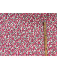 copy of Tissu Cretonne 100% Coton Fleuri Liberty - Laize 160 cm |Coloris violet