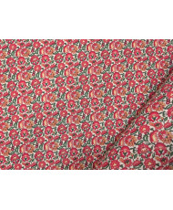copy of Tissu Cretonne 100% Coton Fleuri Liberty - Laize 160 cm |Coloris violet