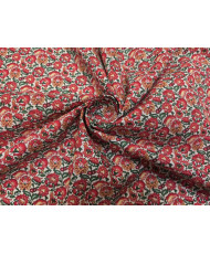 copy of Tissu Cretonne 100% Coton Fleuri Liberty - Laize 160 cm |Coloris violet