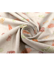 Tissu CIGALOUN Coton-Polyester Motif Cigales de Provence – Style Provençal Moderne