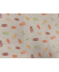 Tissu CIGALOUN Coton-Polyester Motif Cigales de Provence – Style Provençal Moderne