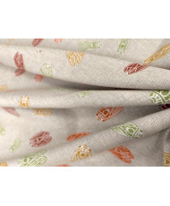copy of Tissu CIGALOUN Coton-Polyester Motif Cigales de Provence – Style Provençal Moderne