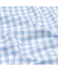 light blue checked...