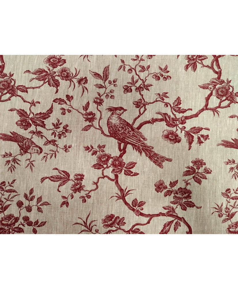 Mésange Lin/rouge