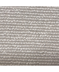 Tissu d'ameublement style berbère beige texturé à bouclettes pour rideaux et décoration.