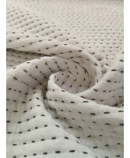 Calicot Piqué Fabric – Linen  – 140 cm