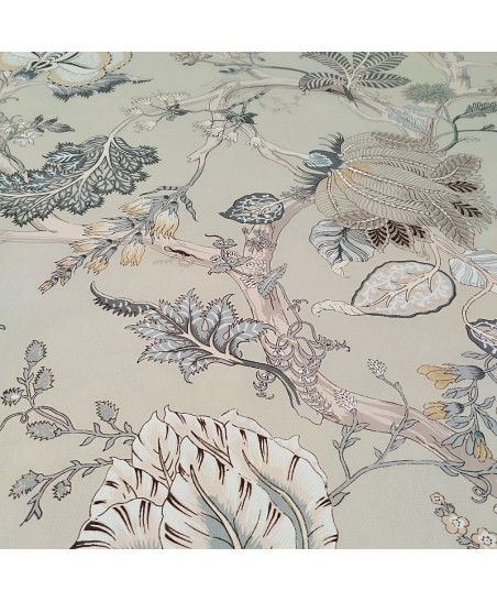 Darjeeling beige-Toile de Jouy Indienne-280 cm