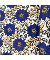 copy of Tissu Wax Azur 112 cm