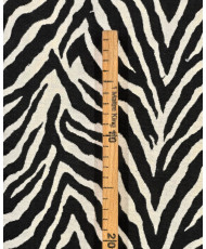 Coupon Jacquard -Zèbre 2 m