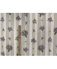copy of Beige Provence Ticking Cretonne Fabric
