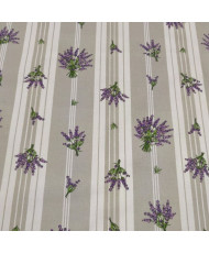 copy of Beige Provence Ticking Cretonne Fabric