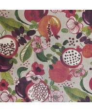 Toile enduite au mètre – Motif "Grenadier"