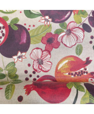 Toile enduite au mètre – Motif "Grenadier"