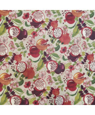 Toile enduite au mètre – Motif "Grenadier"