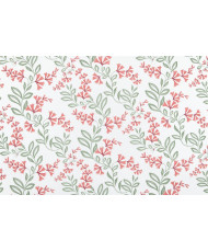 Tissu Toile Enduite "Ipomée" –  terracotta (Laize 140 cm)