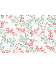 Tissu Toile Enduite "Ipomée" –  terracotta (Laize 140 cm)